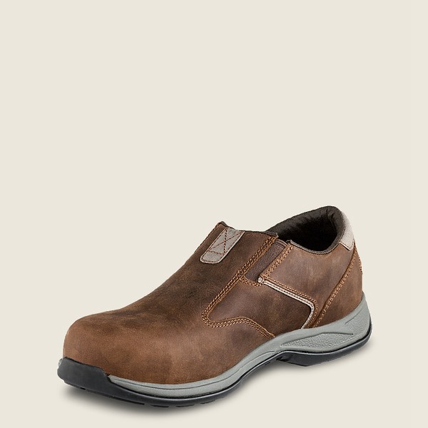 Slip-On Herre - Red Wing Comfortpro - Soft Toe - Brune - XKUTPR-329